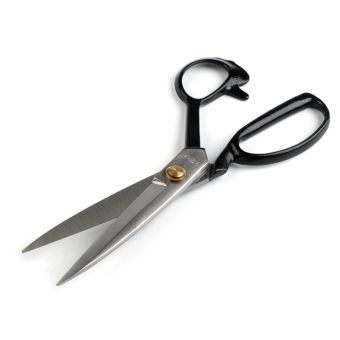 Klasické krejčovské celokovové nůžky CEO J774, s pogumovanou rukojetí, délka 23cm (9") 