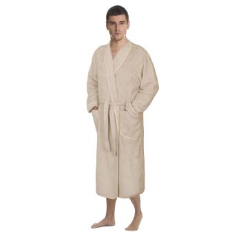 Župan FROTÉ 4825/013 kávový, bavlněné froté, 330 g/m², pánský (více velikostí)