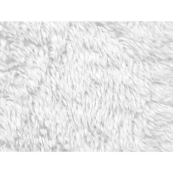 Plyš beránek TERAN 114, bílý, šíře 150cm (metráž)