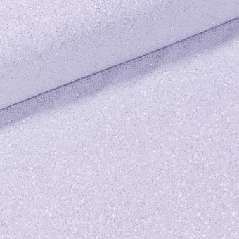 Polyesterový úplet LUREX 1555/06 UNI jednobarevný šedý / stříbrný se třpytkami, š.150cm (látka v metráži)