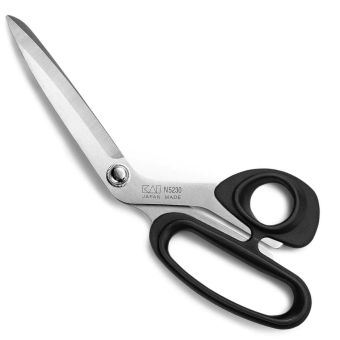 Profesionální krejčovské nůžky KAI N5230, hladké zkosené ostří, s ergonomickou rukojetí, délka 23cm (9") 