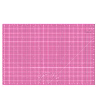 Řezací podložka na látky, patchwork TEXI PINK L, samosvorná, růžová, 90x60cm, vel. L, tloušťka 3mm