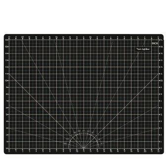 Řezací podložka na látky, patchwork TEXI BLACK M, samosvorná, černá, 60x45cm, vel. M , tloušťka 3mm