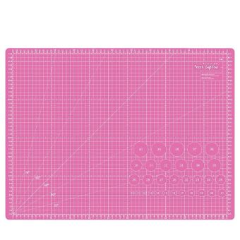 Řezací podložka na látky, patchwork TEXI PINK M, samosvorná, růžová, 60x45cm, vel. M, tloušťka 3mm