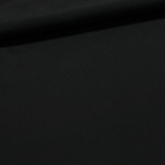 Směsový kepr elastický BRIGSTON ELASTIC BLACK, jednobarevný černý, 250g/m2, š.150cm (látka v metráži)