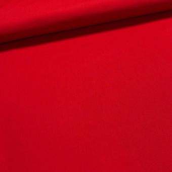 Směsový kepr elastický BRIGSTON ELASTIC RED, jednobarevný červený, 250g/m2, š.150cm (látka v metráži)