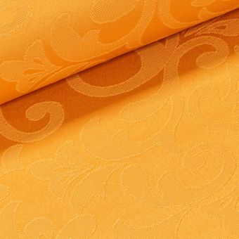 Ubrusovina / štola teflonová úprava, GASTRO HT H-342-3969, oranžový vzor. š.38cm (metráž)
