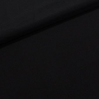 Polyesterový úplet PLAVKOVINA jednobarevná černá, š.150cm (látka v metráži)