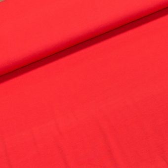 Viskózový úplet UNI 4694 0015, jednobarevný červený, š.150cm (látka v metráži)