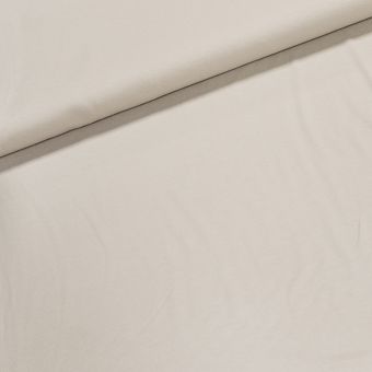 Viskózový úplet UNI PR0001-052, jednobarevný světle béžový, š.145cm (látka v metráži)