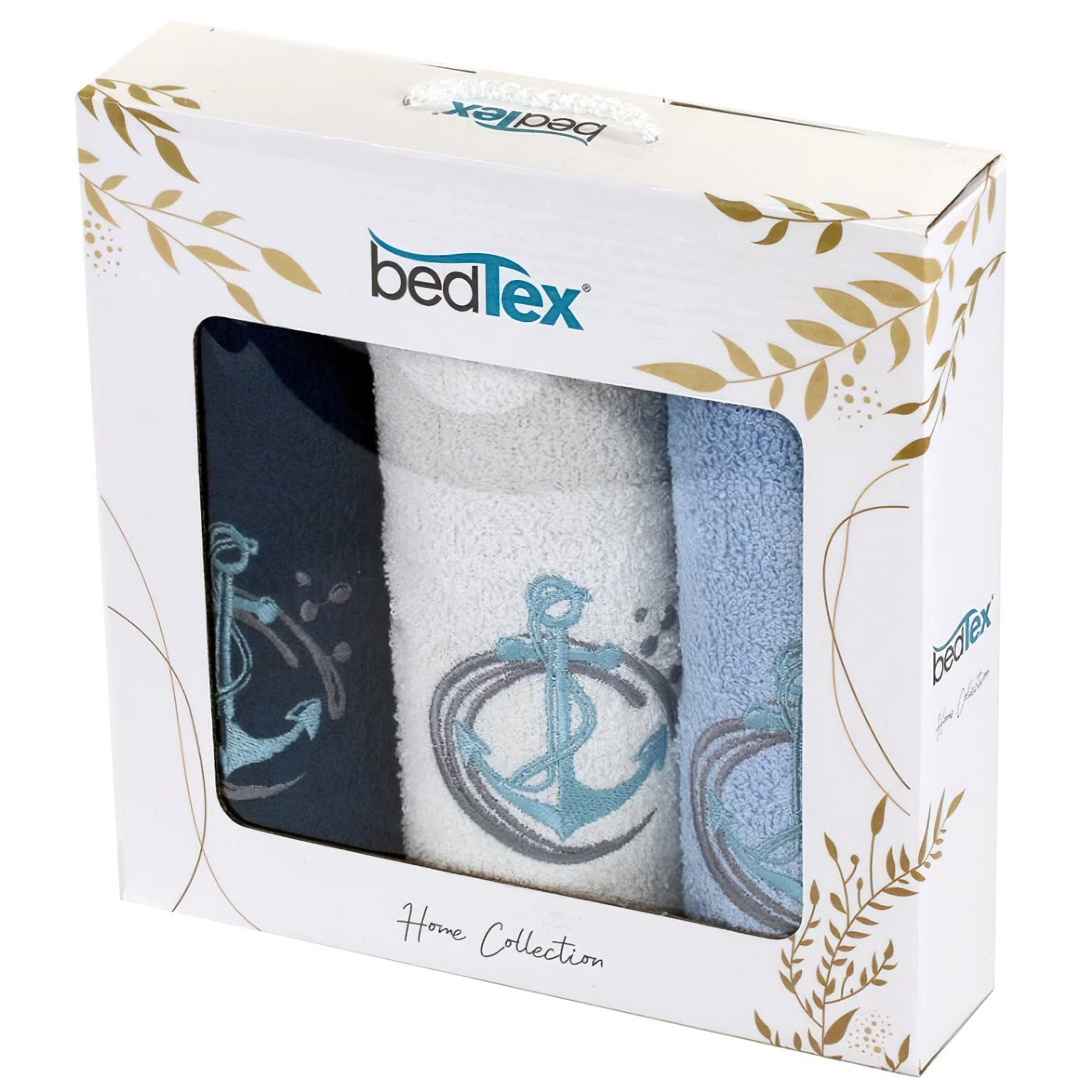 TipTrade s.r.o. Dárková sada froté ručníčků 3 ks Kotvy