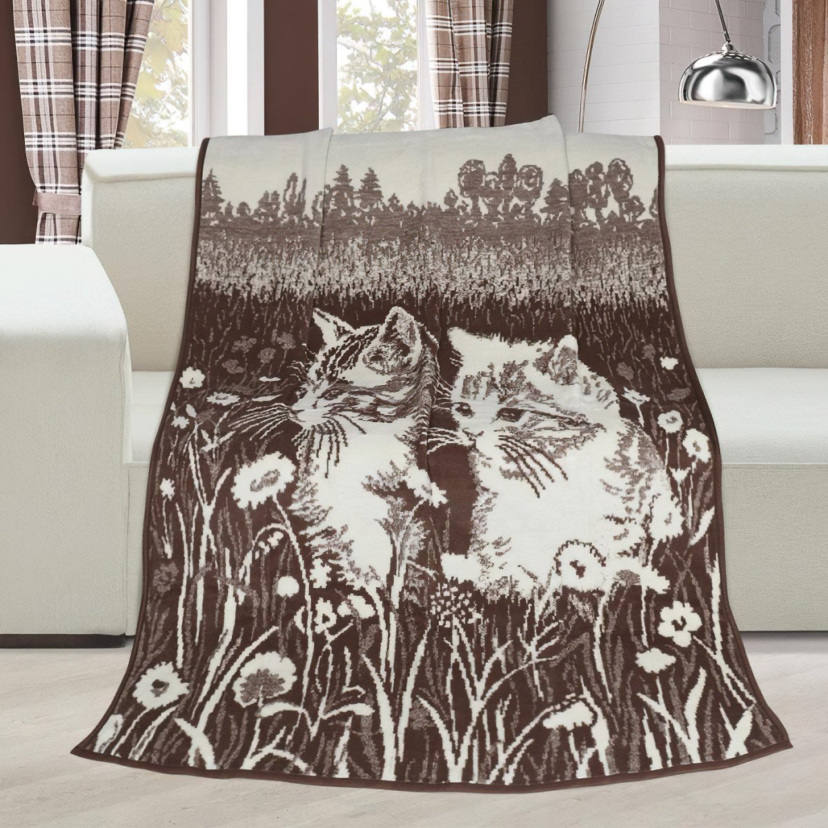 Bellatex Deka vzorovaná 150x200cm Koťata