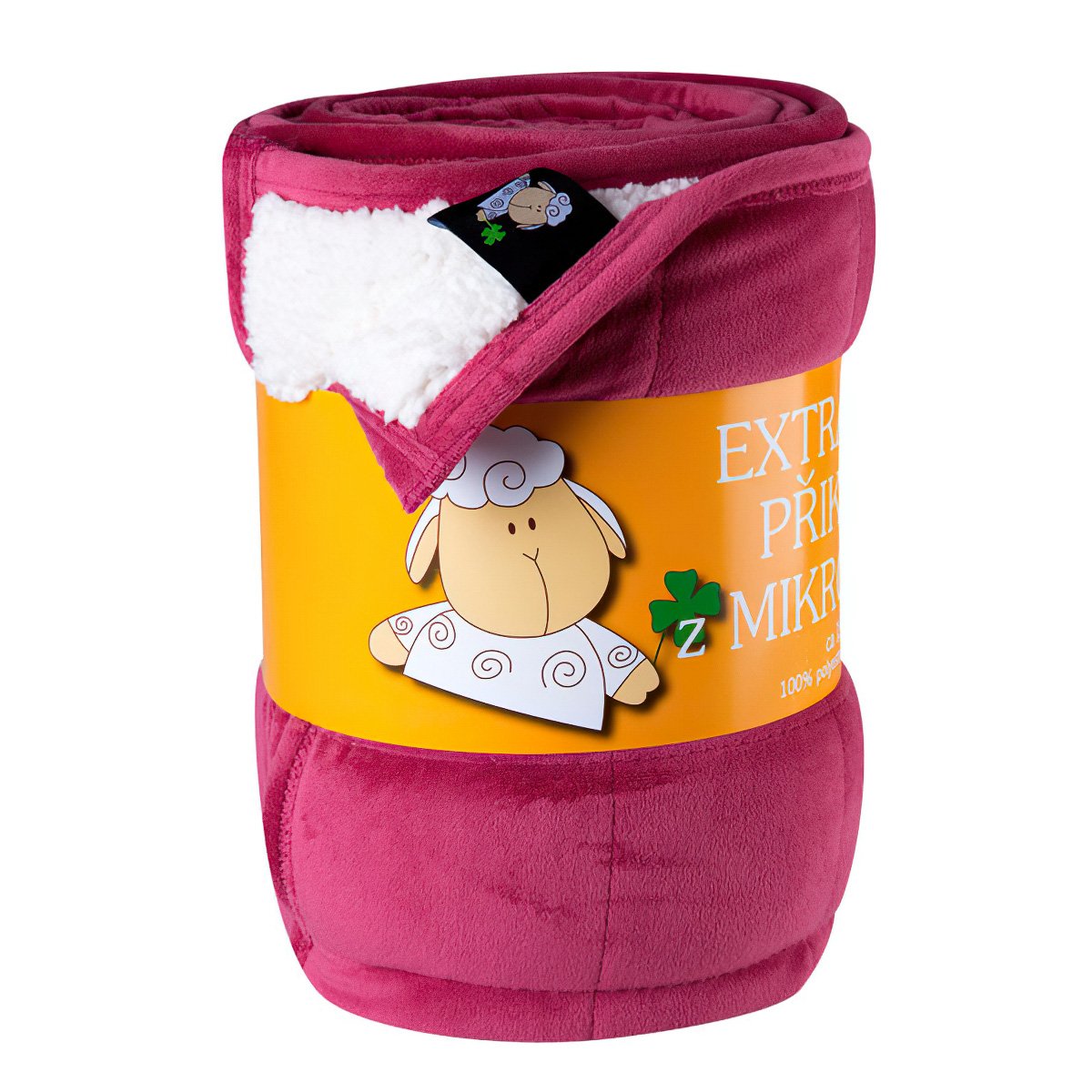 Svitap Deka mikrovlákno Ovce prošev starorůžová Varianta: Deka mikrovlákno Ovce prošev starorůžová 150x200 cm