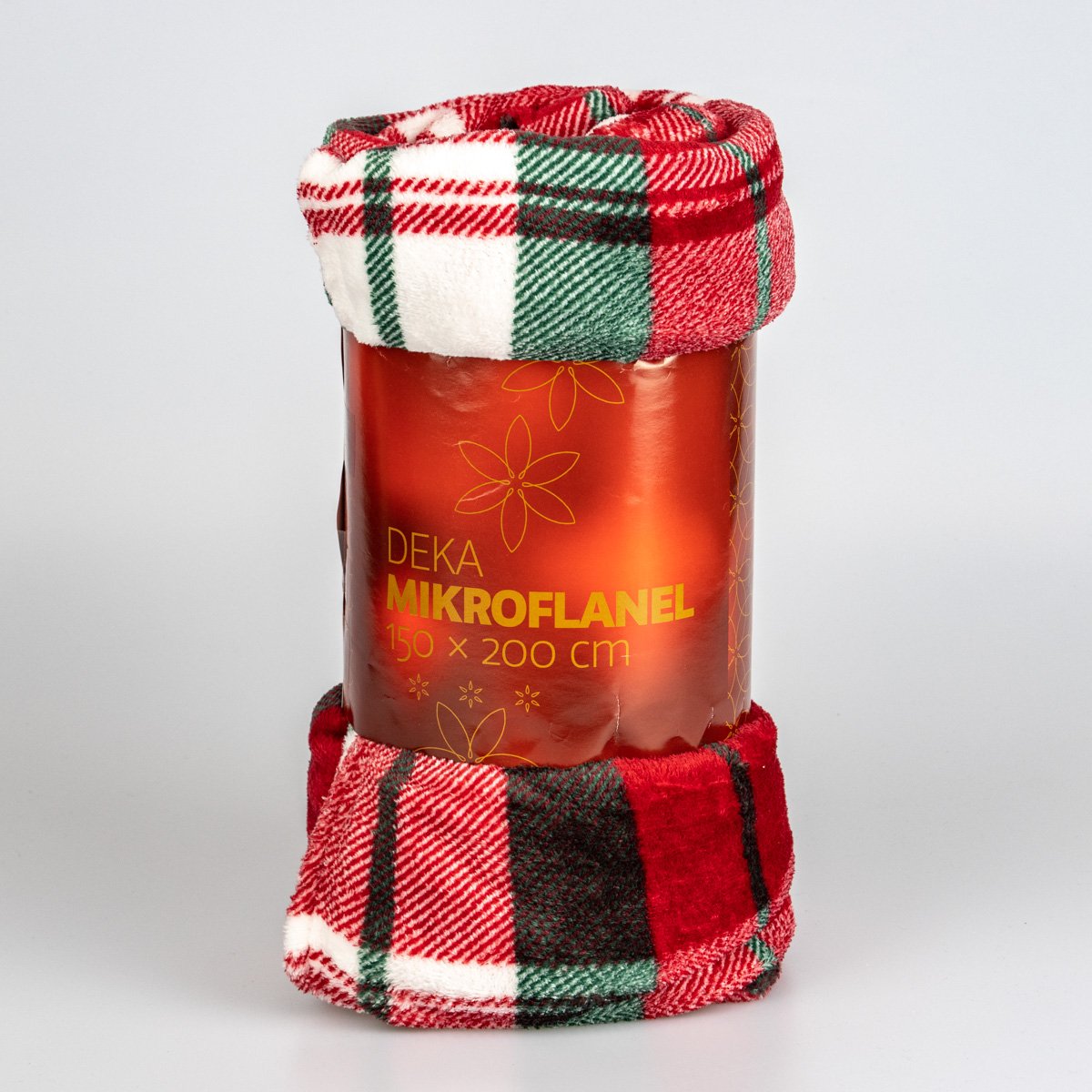 Mikroplyšová deka KOSTKA 150 x 200 cm