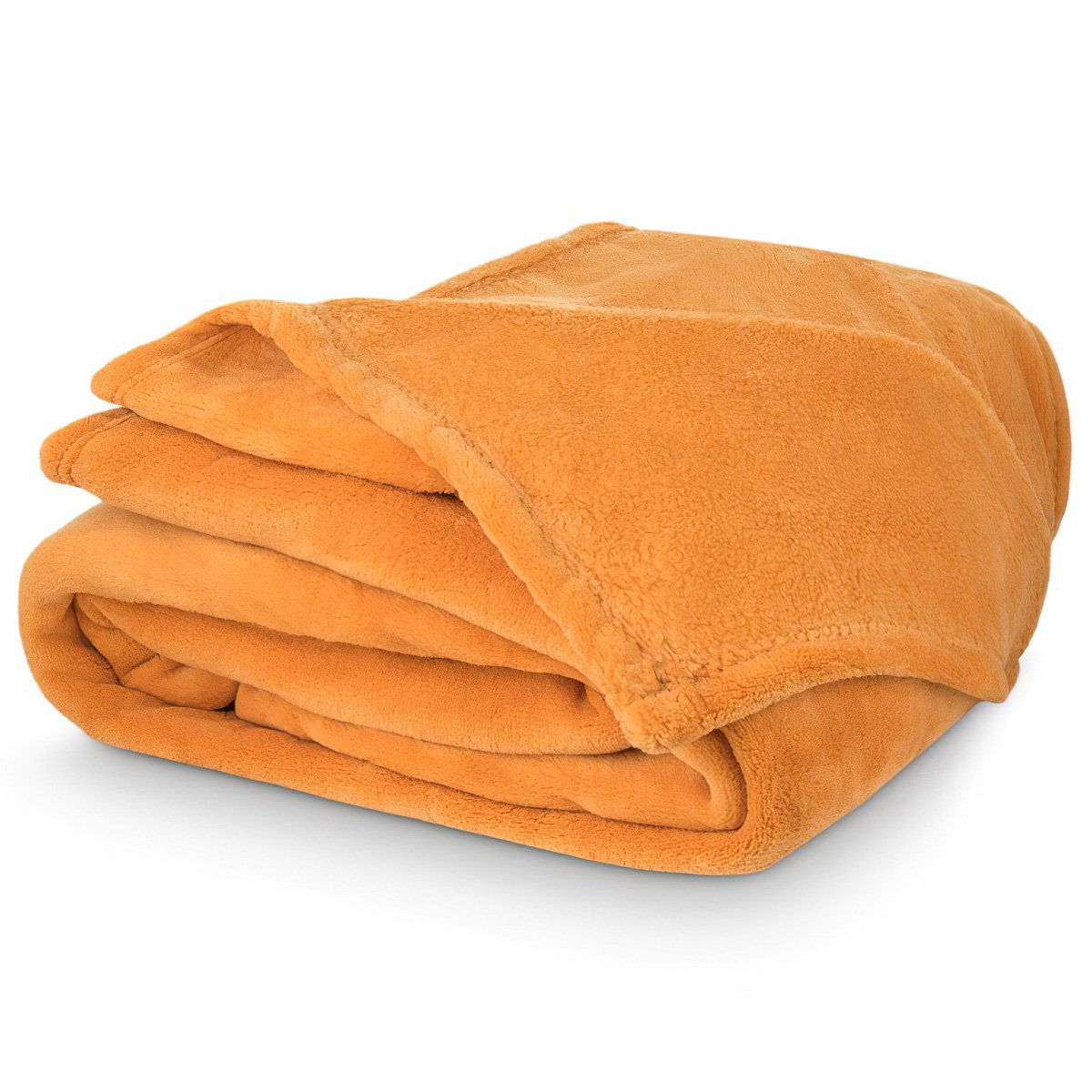 Carbotex Deka mikroplyš 150x200 cm Hořčicová