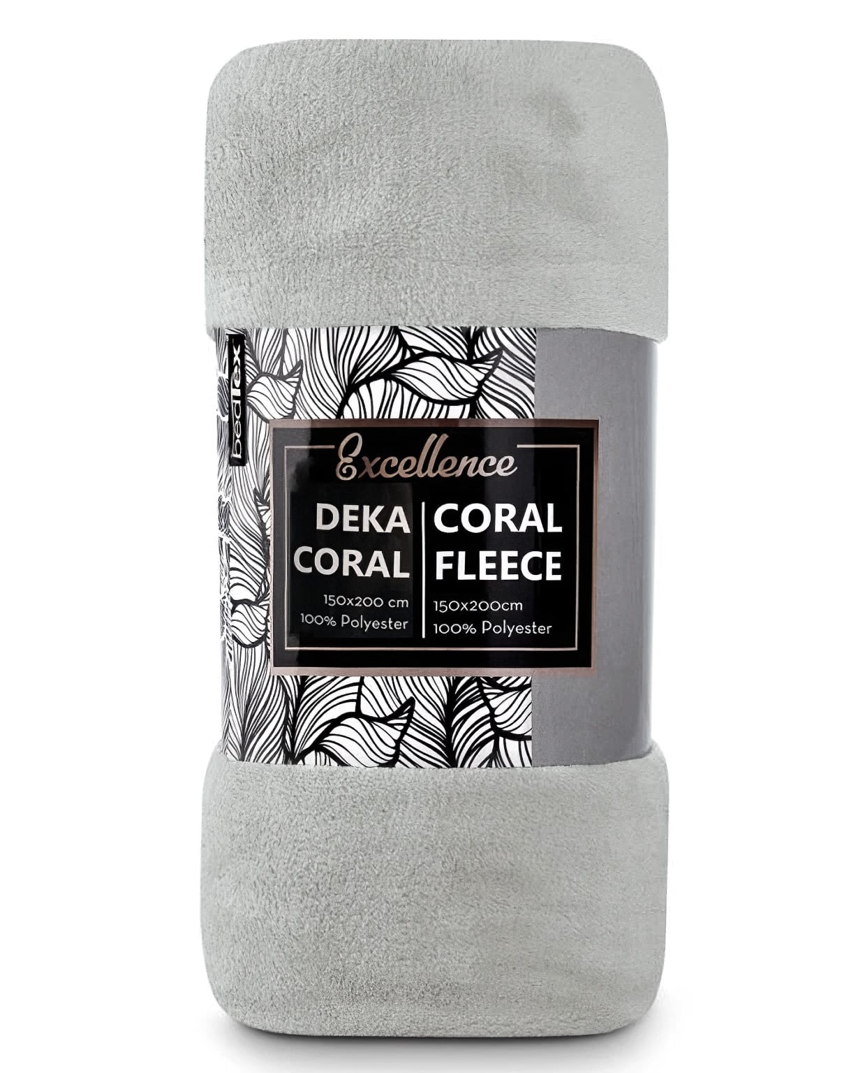 TipTrade s.r.o. Deka mikroplyš 150x200 cm Šedá