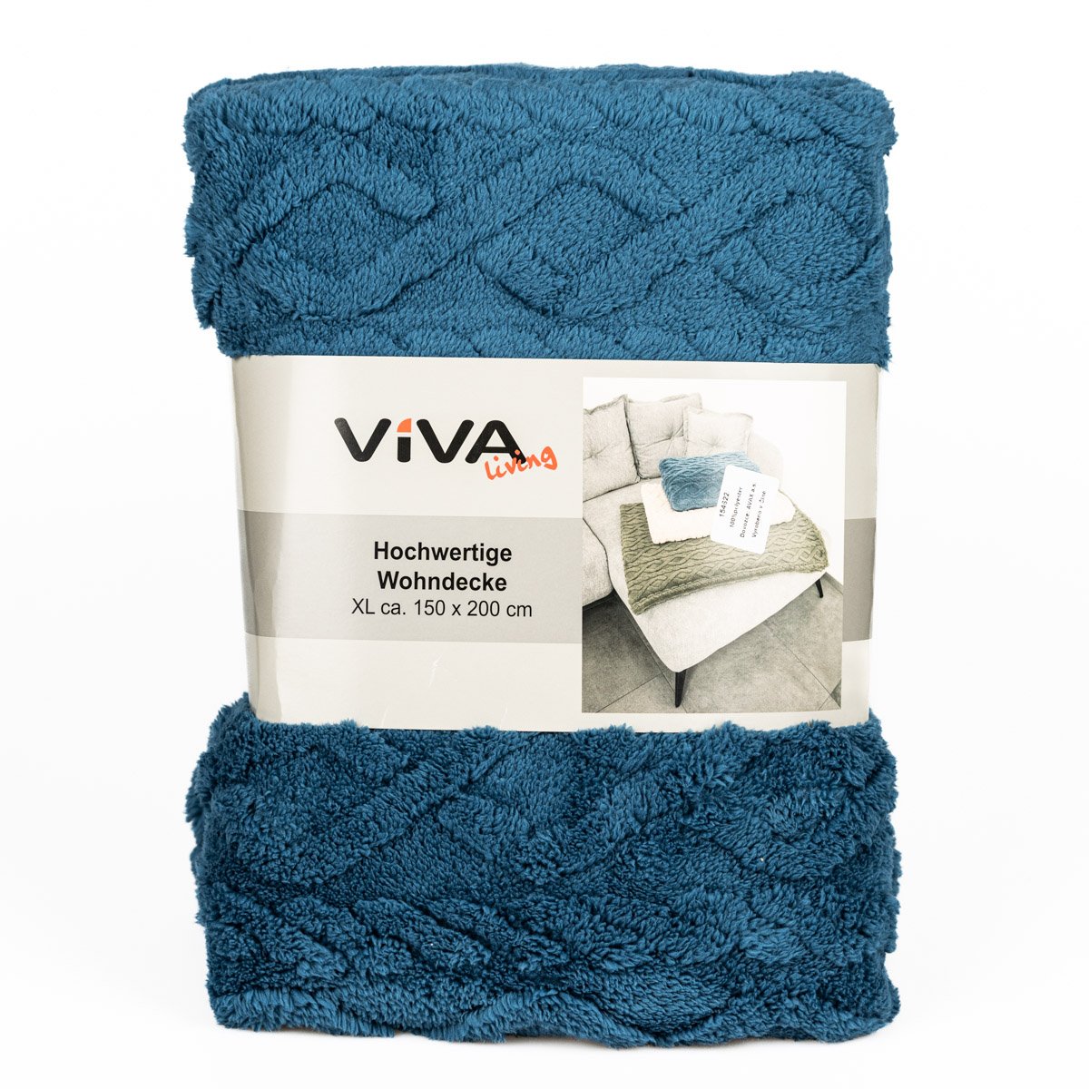 Avax deka mikroplyše ŽAKÁR, petrolejová, 150x200cm