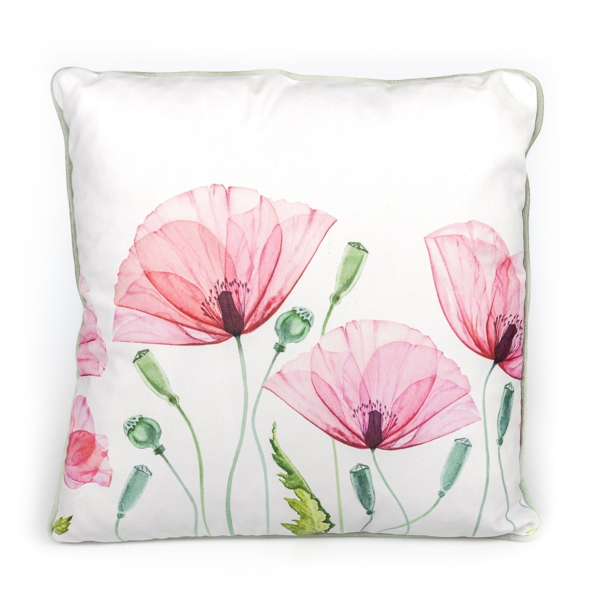 AVAX polštářek EASTER-F 30, vlčí máky, růžový, 45x45cm