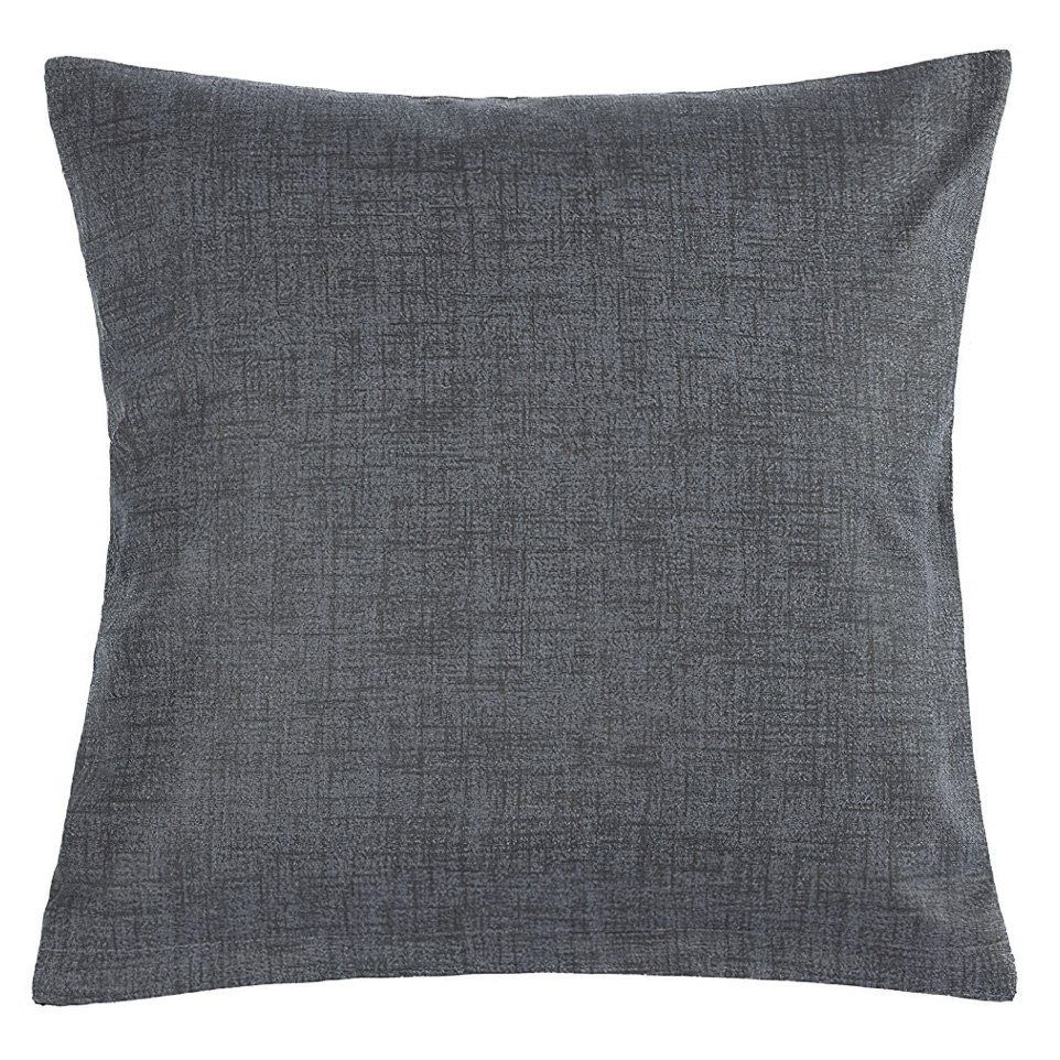 Bellatex polštářek LADA 047, GRAFITOVÁ / TMAVĚ ŠEDÁ ŠEDÁ, žíhaný 40x40cm