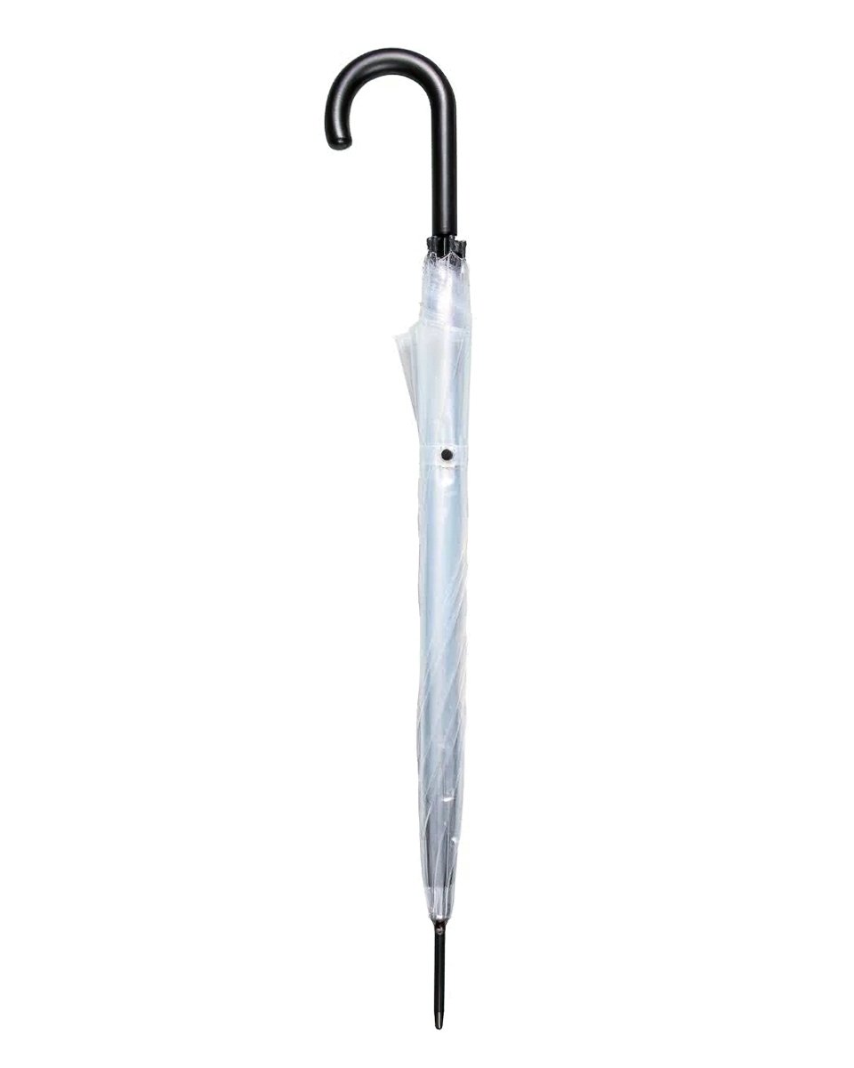 Průhledný / svatební deštník DOPPLER DERBY 77254, holový, vystřelovací, délka 85cm