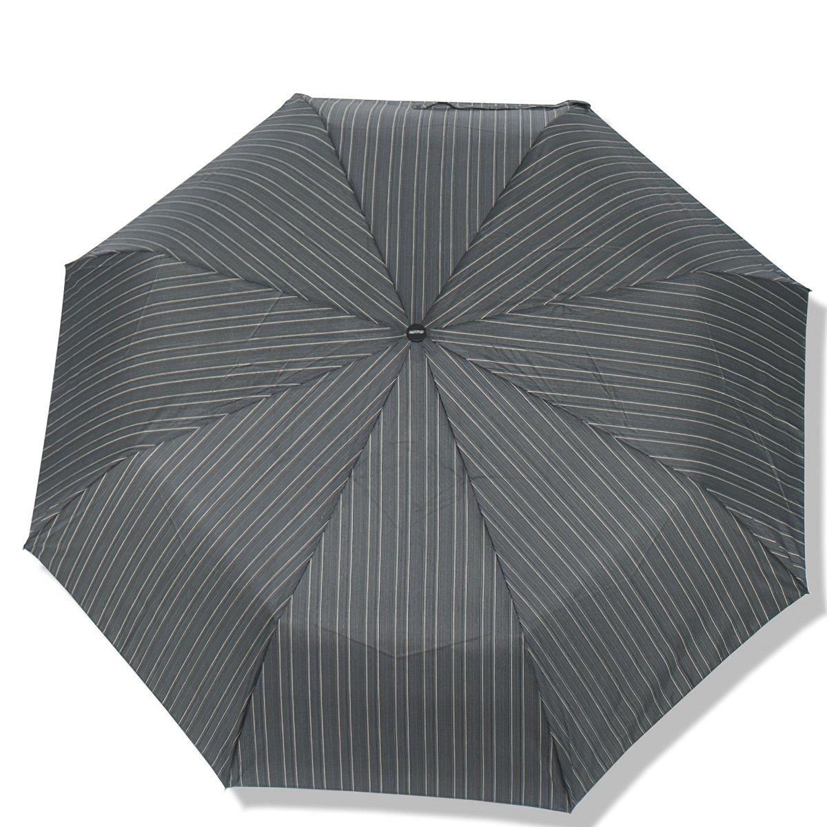 Pánský deštník DOPPLER DERBY 700267PCZ04, skládací, mechanický, černý proužek, délka 24cm
