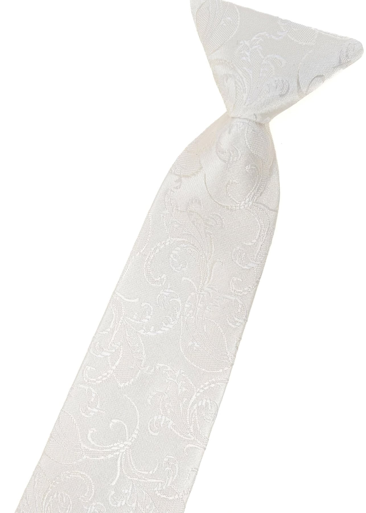 Dětská svatební kravata na gumičku Avantgard 558-18, smetanová, 31 cm
