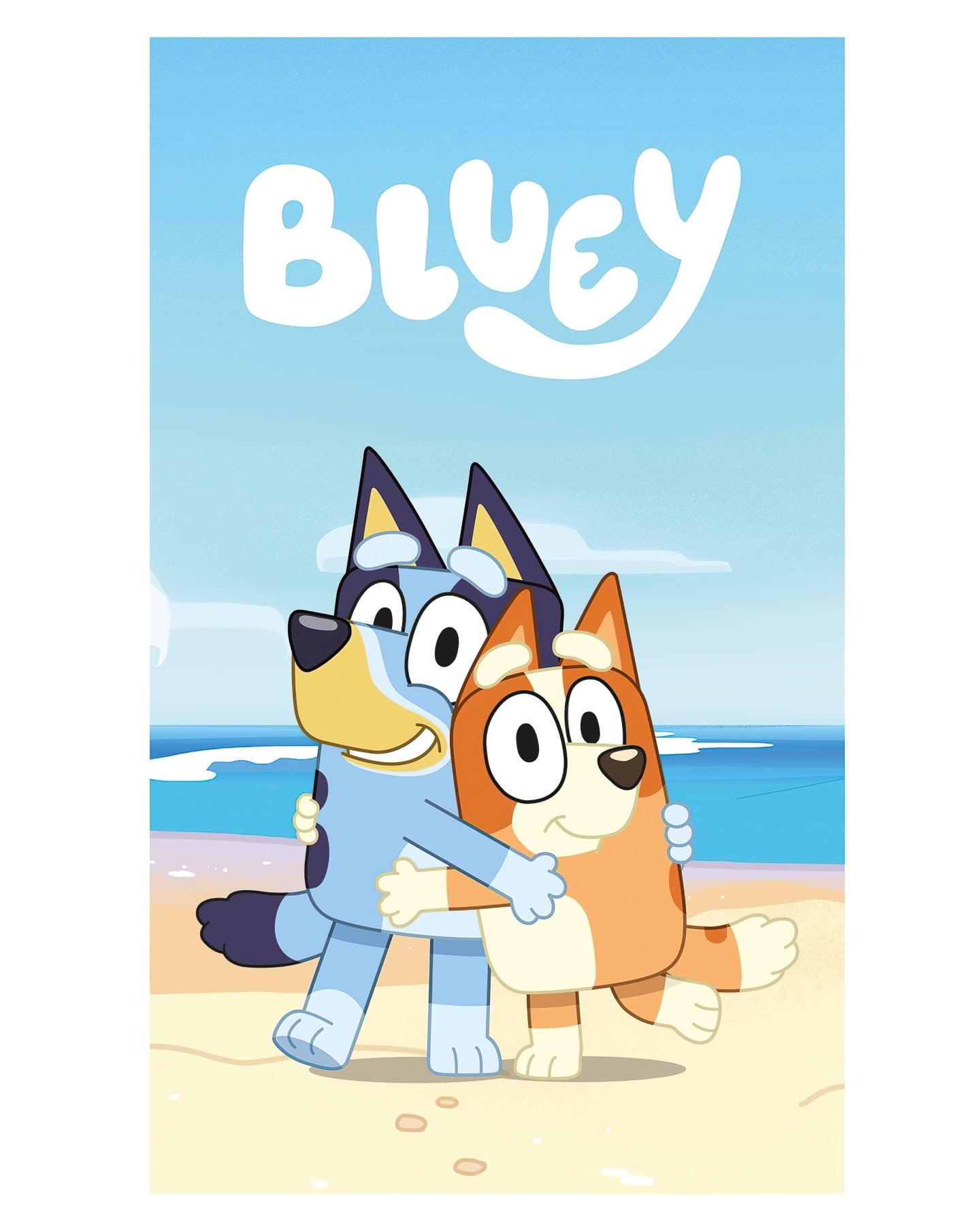 Jerry Fabrics Dětská fleecová deka Bluey Varianta: Dětská fleecová deka Bluey 100x150 cm