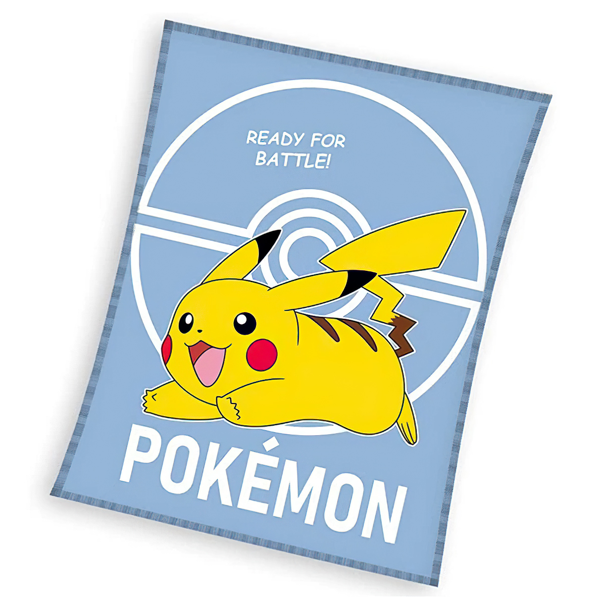 Carbotex Dětská deka z mikrovlákna (coral fleece) POKÉMON VOLÍM SI TEBE PIKACHU, modrá, 110x140cm