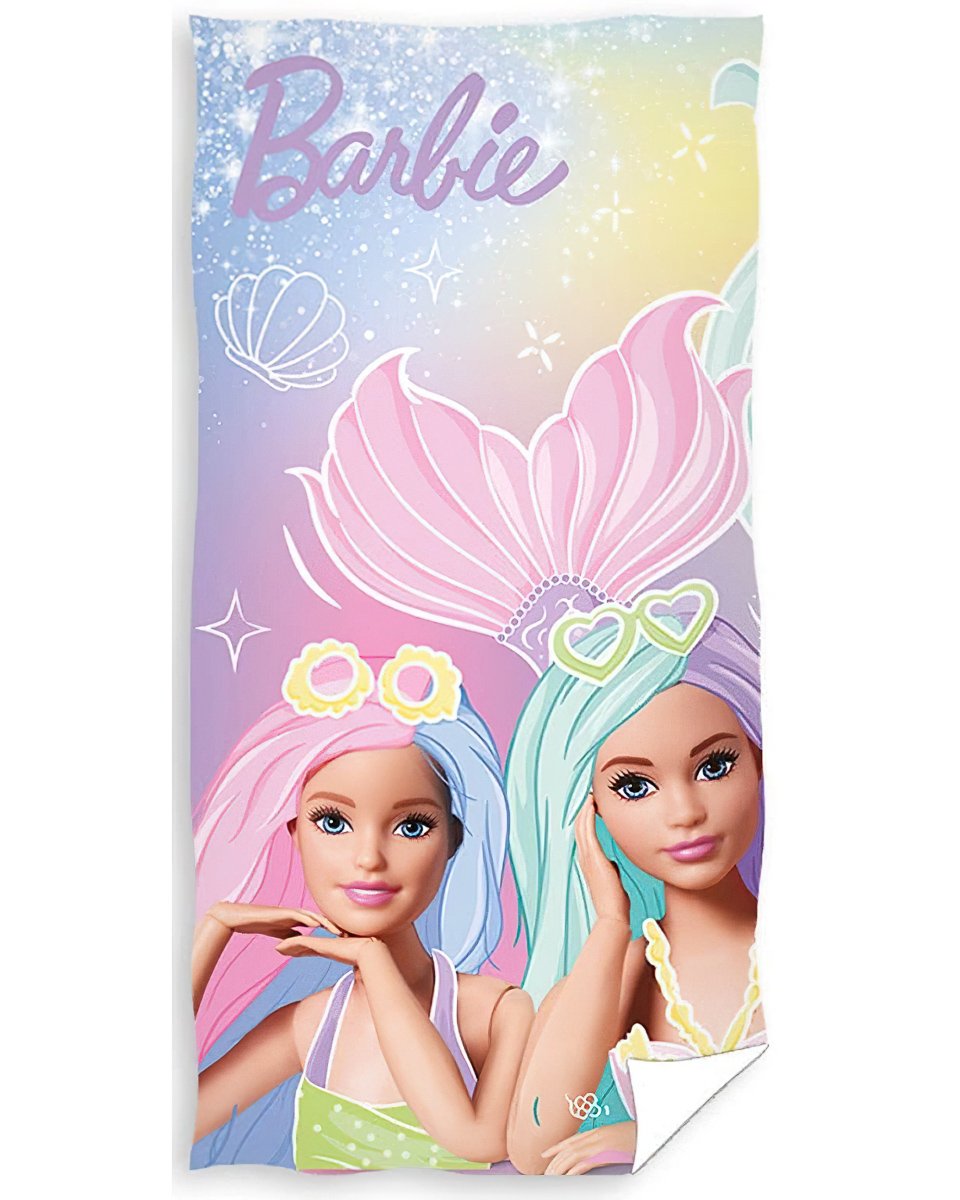 Carbotex Dětská osuška Barbie Mořské Panny