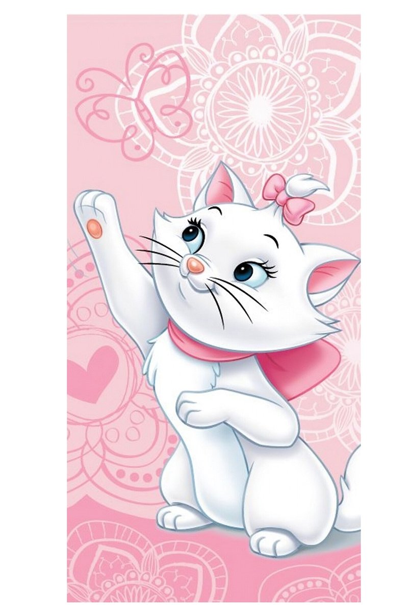 Jerry Fabrics Osuška Marie Cat butterfly Varianta: Osuška Marie Cat butterfly 70x140 cm