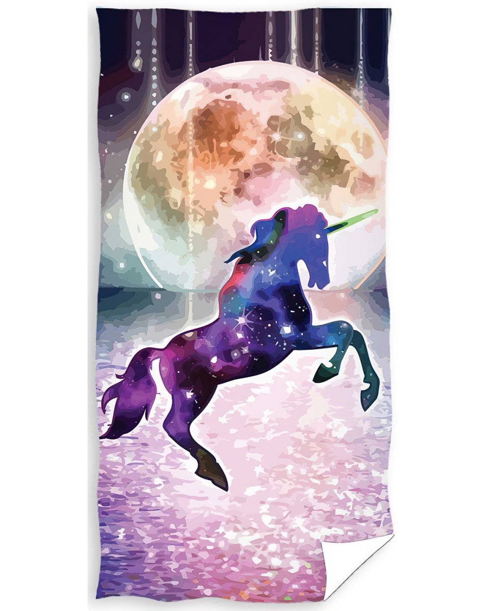 Carbotex Dětská osuška Vesmírný Jednorožec