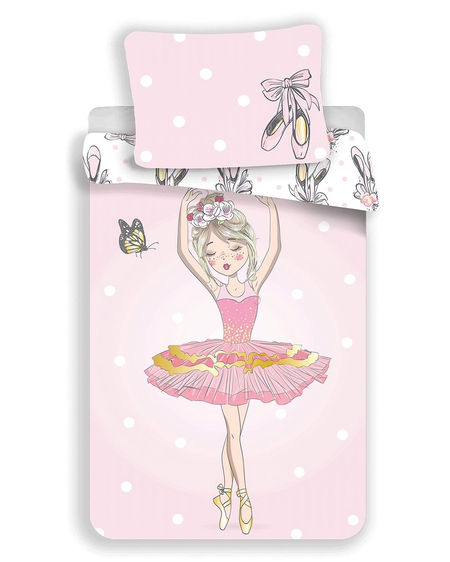 Jerry Fabrics Povlečení fototisk Balerína Varianta: Povlečení fototisk Balerína 140x200, 70x90 cm