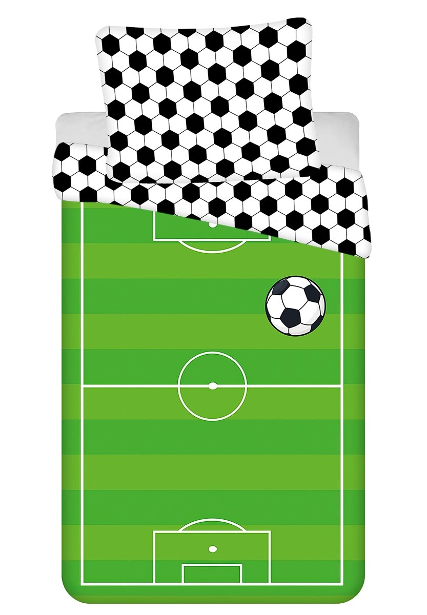 Jerry Fabrics Povlečení fototisk Football Green 02 Varianta: Povlečení fototisk Football Green 02 140x200, 70x90 cm