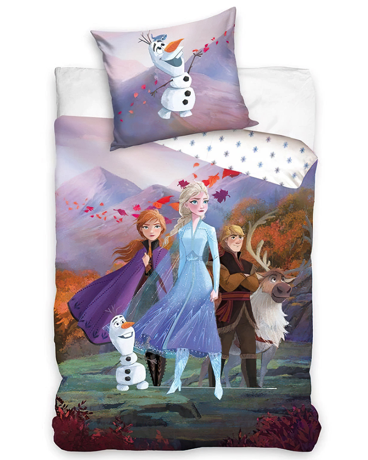 Carbotex Dětské povlečení Ledové Království Magie Lesního Vánku