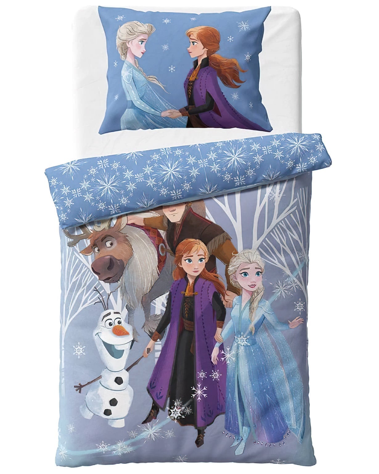 Carbotex Dětské povlečení Ledové Království Mrazivé Nebe