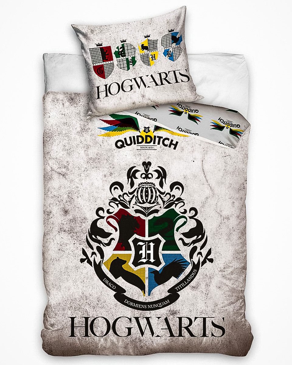 Carbotex Dětské povlečení Harry Potter Famfrpálové Týmy