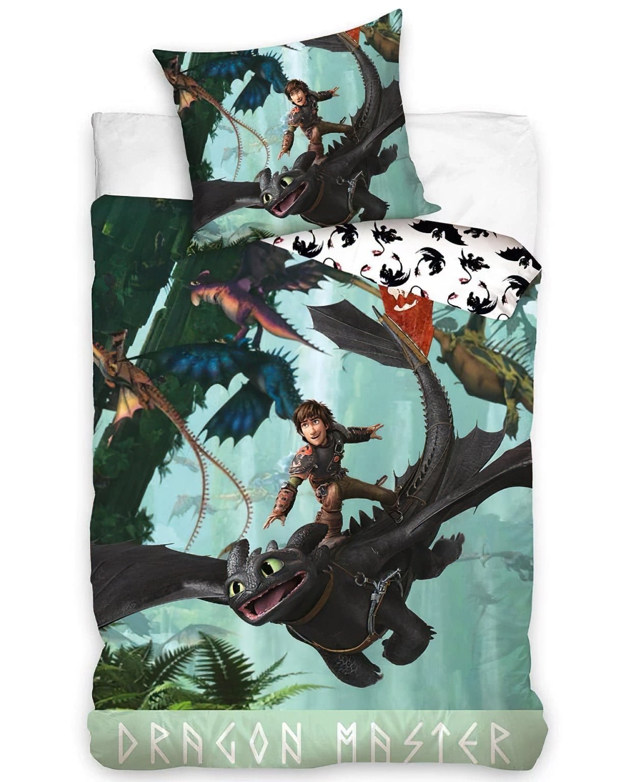 Carbotex Dětské povlečení Jak Vycvičit Draka Bezzubka a Škyťák