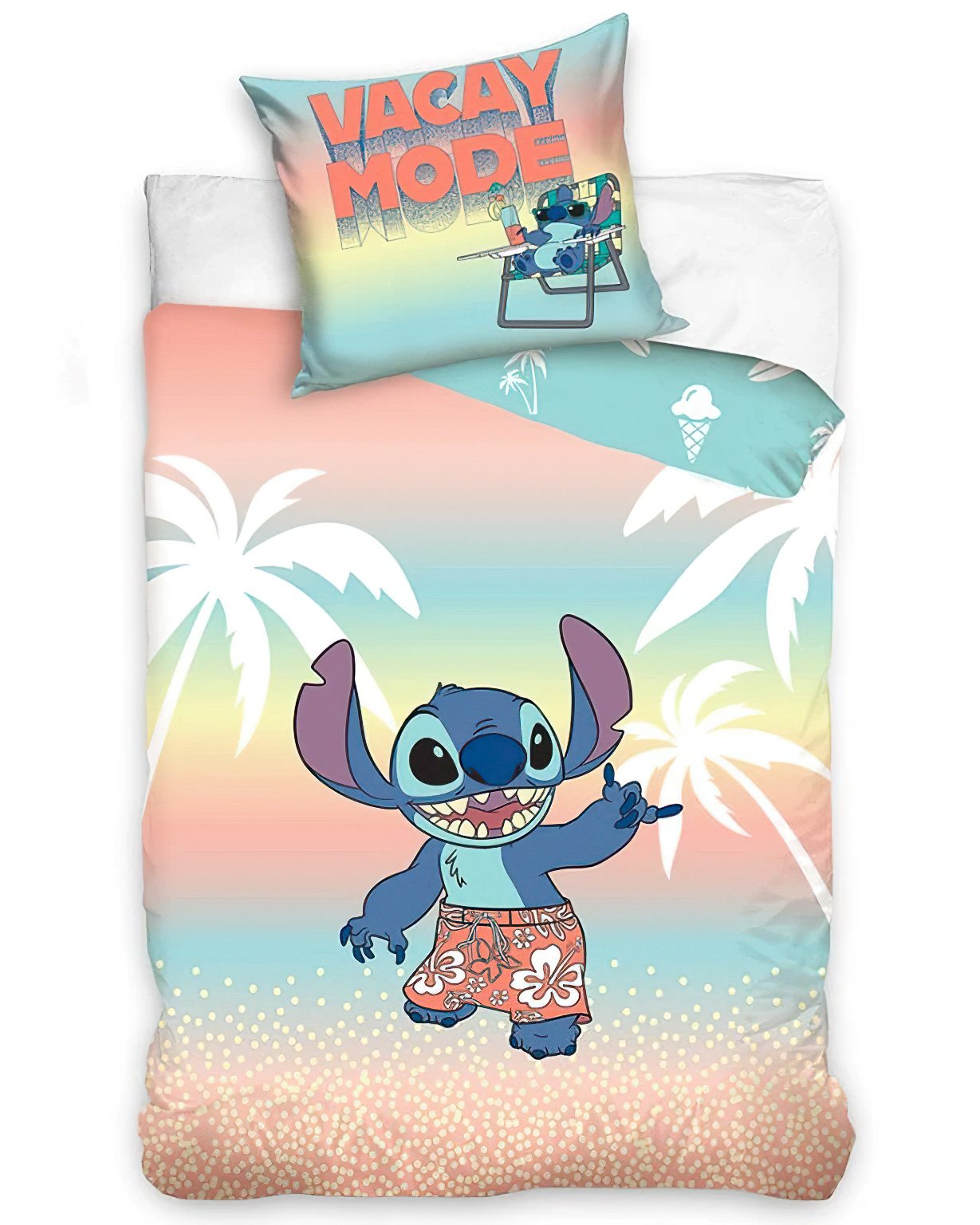 Carbotex Dětské povlečení Lilo a Stitch Na Dovolené