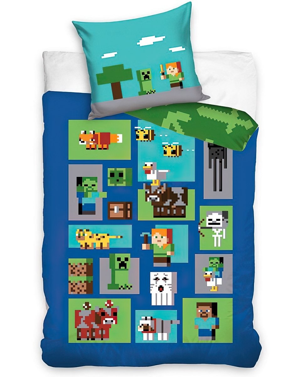 Carbotex Dětské povlečení Minecraft Figure