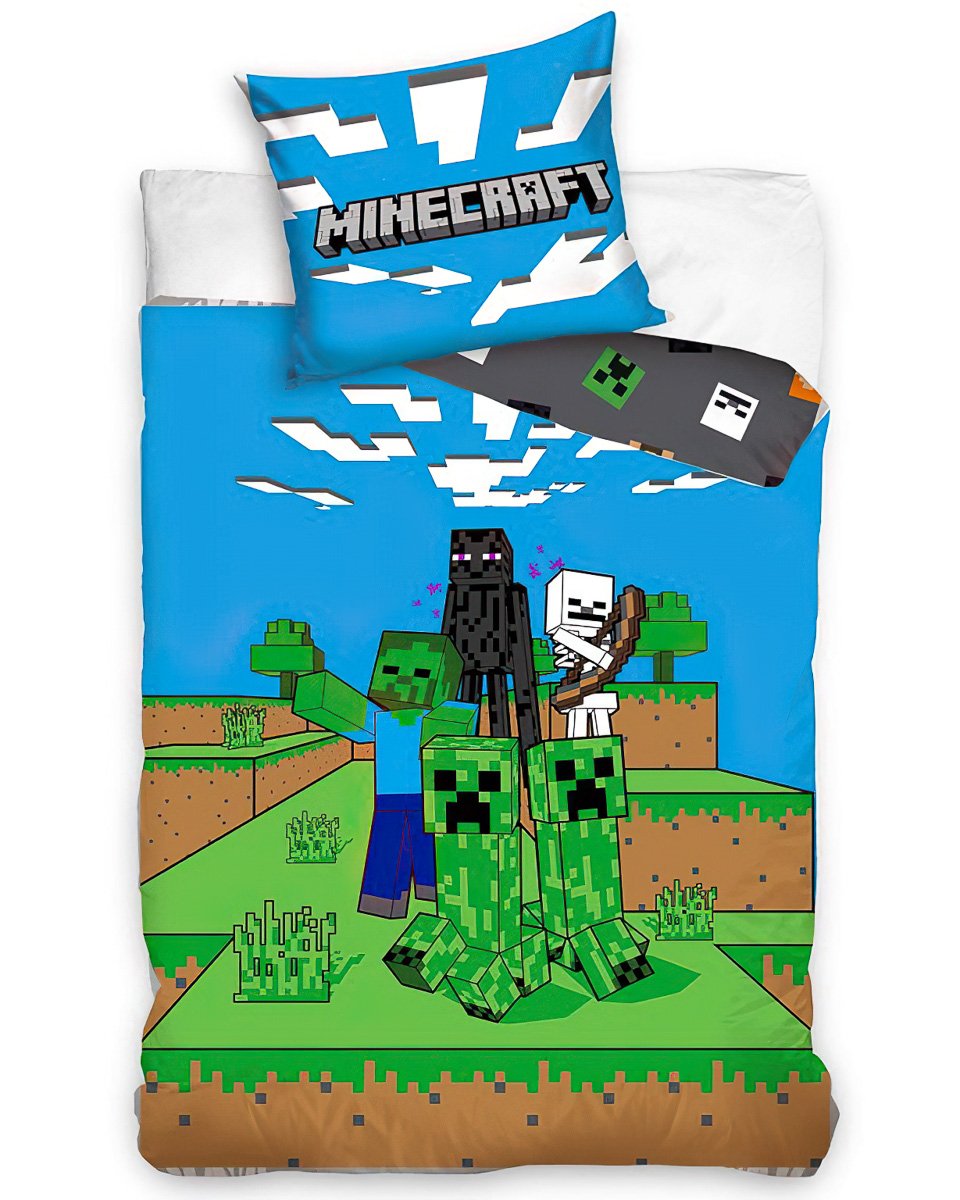 Carbotex Dětské povlečení Minecraft Mob Monsters