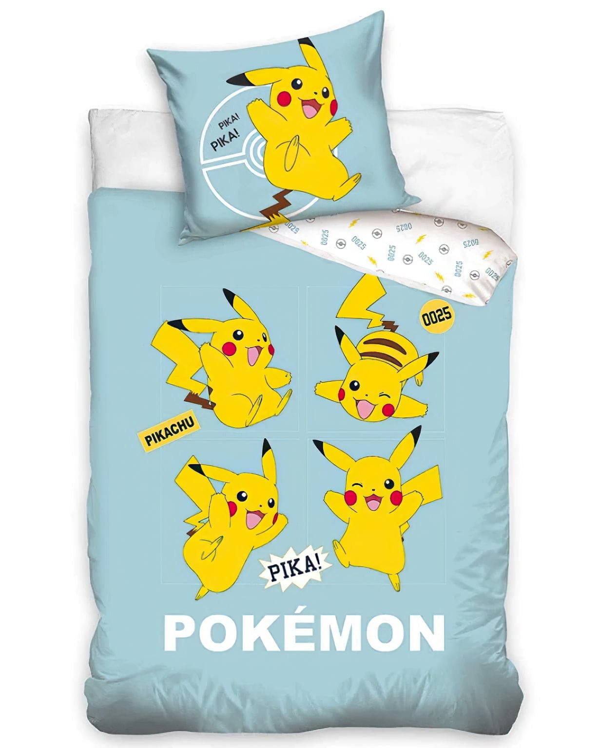 Carbotex Dětské povlečení Pokémon Pika Pika Pikachu