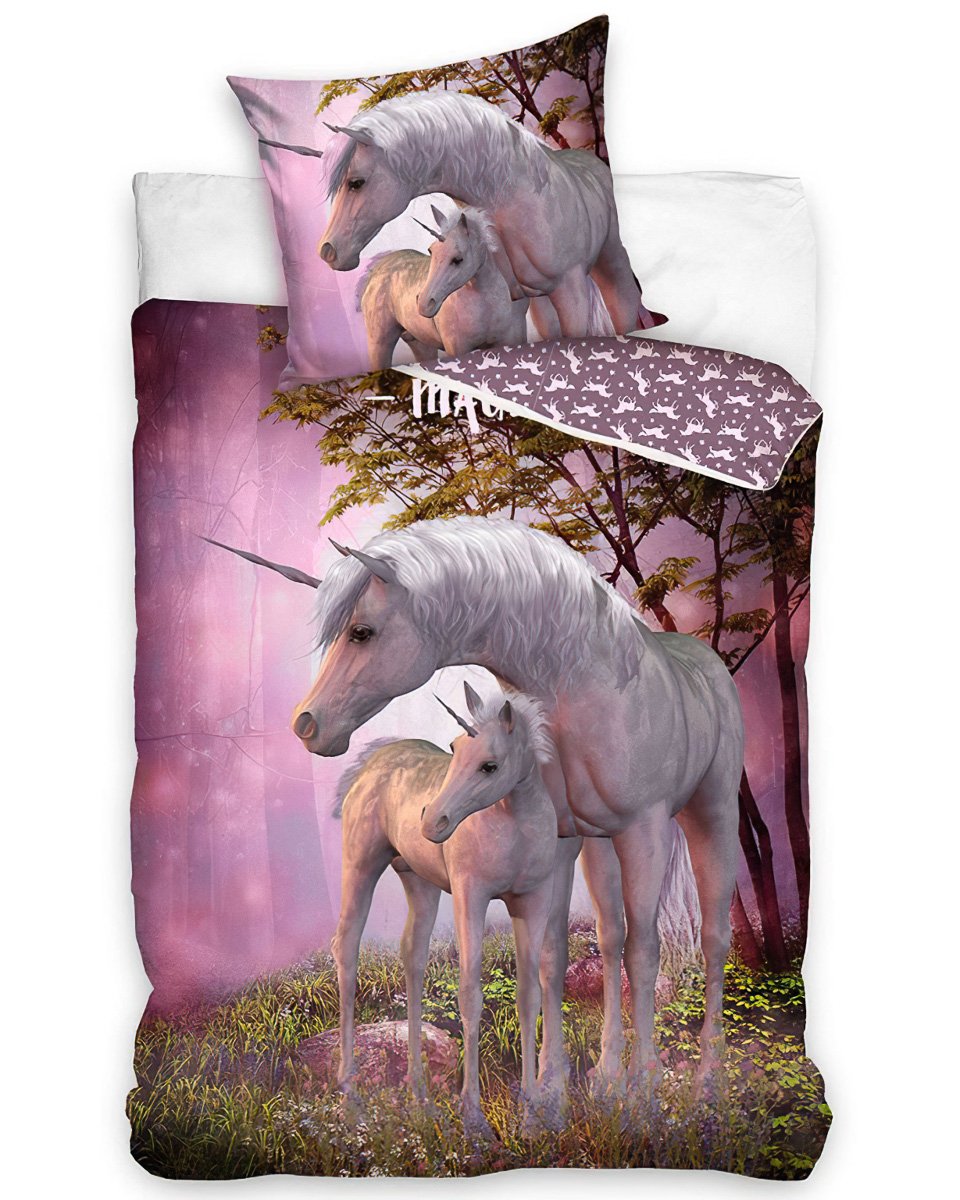 Carbotex Dětské povlečení Jednorožec Bájný Krasavec