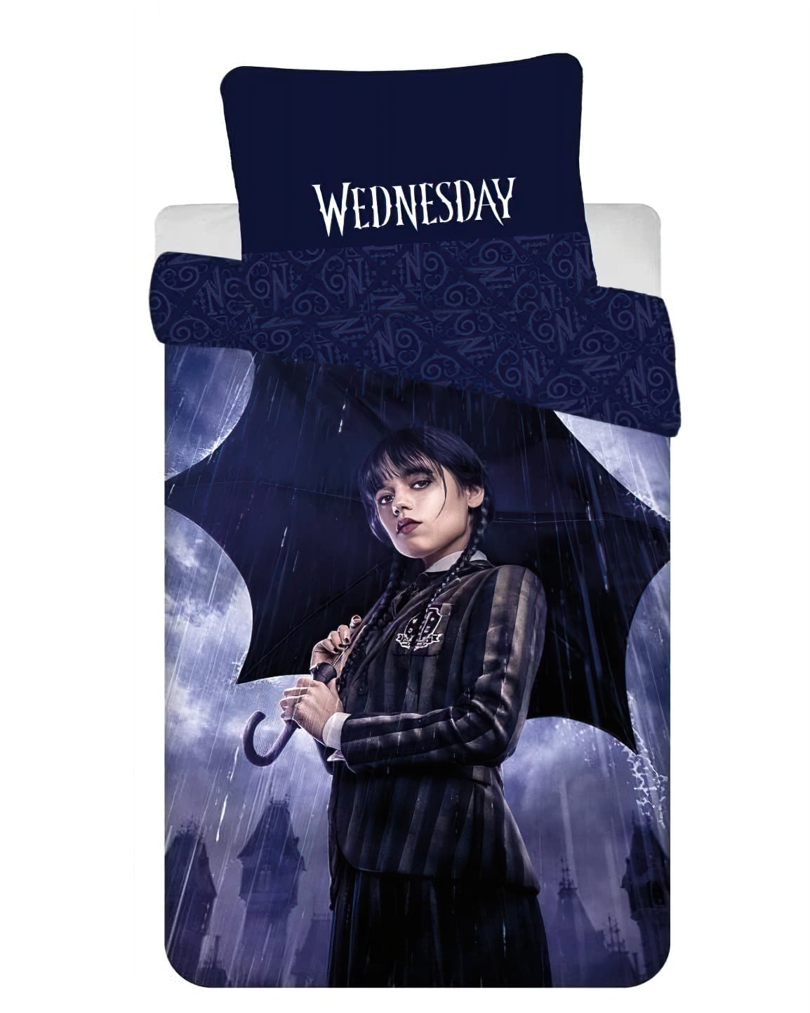 Jerry Fabrics Povlečení bavlna Wednesday Rain Varianta: Povlečení Wednesday Rain 140x200, 70x90 cm