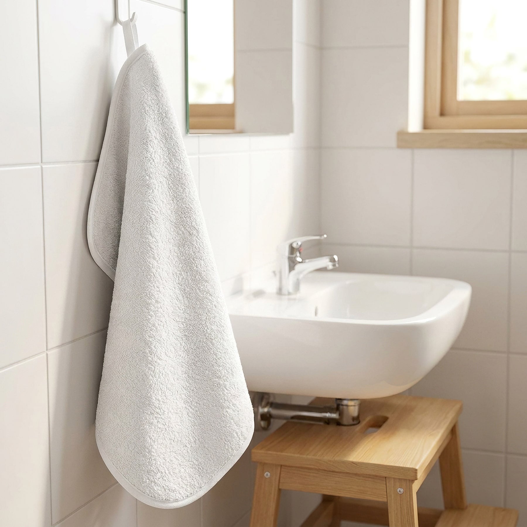 Bellatex dětský froté ručník 4156, bílý 30x50cm
