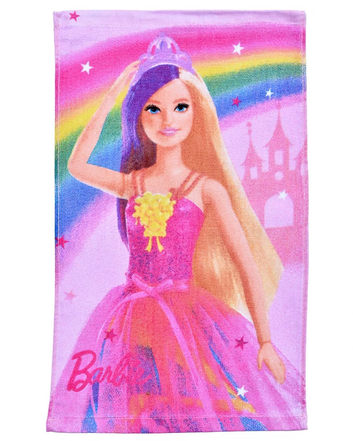 Carbotex Dětský ručník Barbie Růžový Svět 30x50 cm