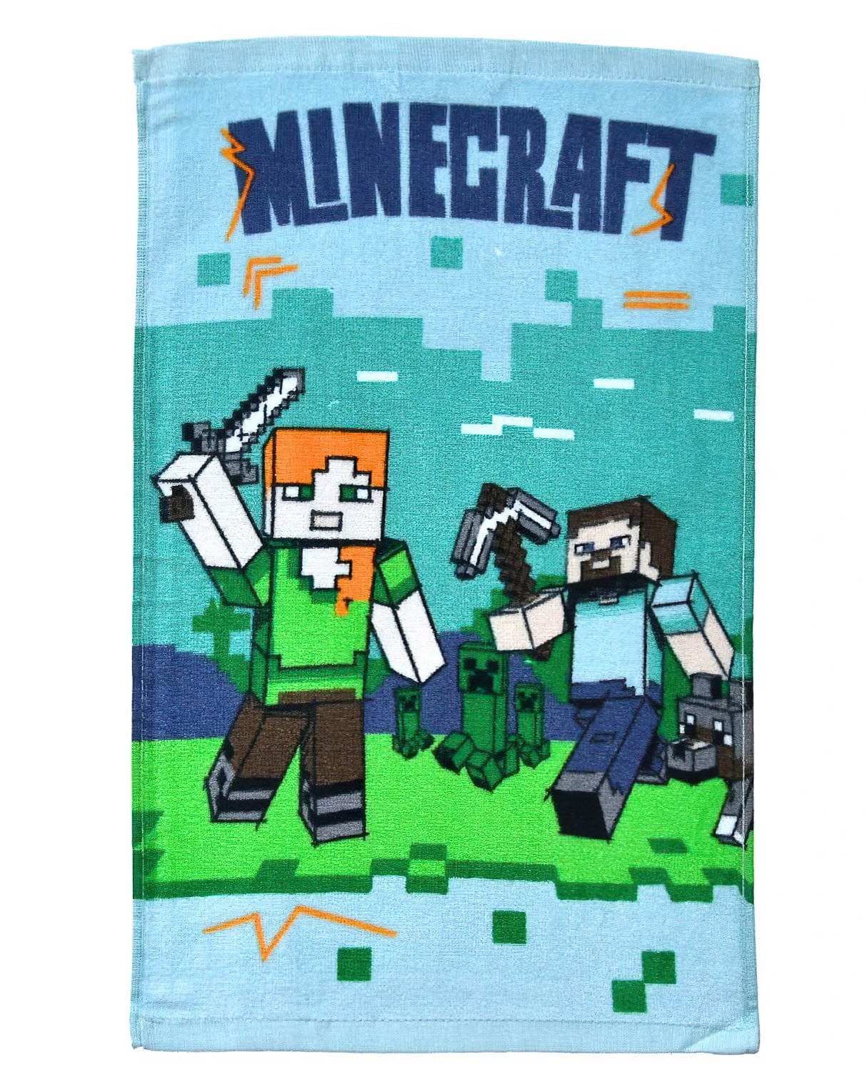 Carbotex Dětský ručník Minecraft Vzhůru do Boje 30x50 cm