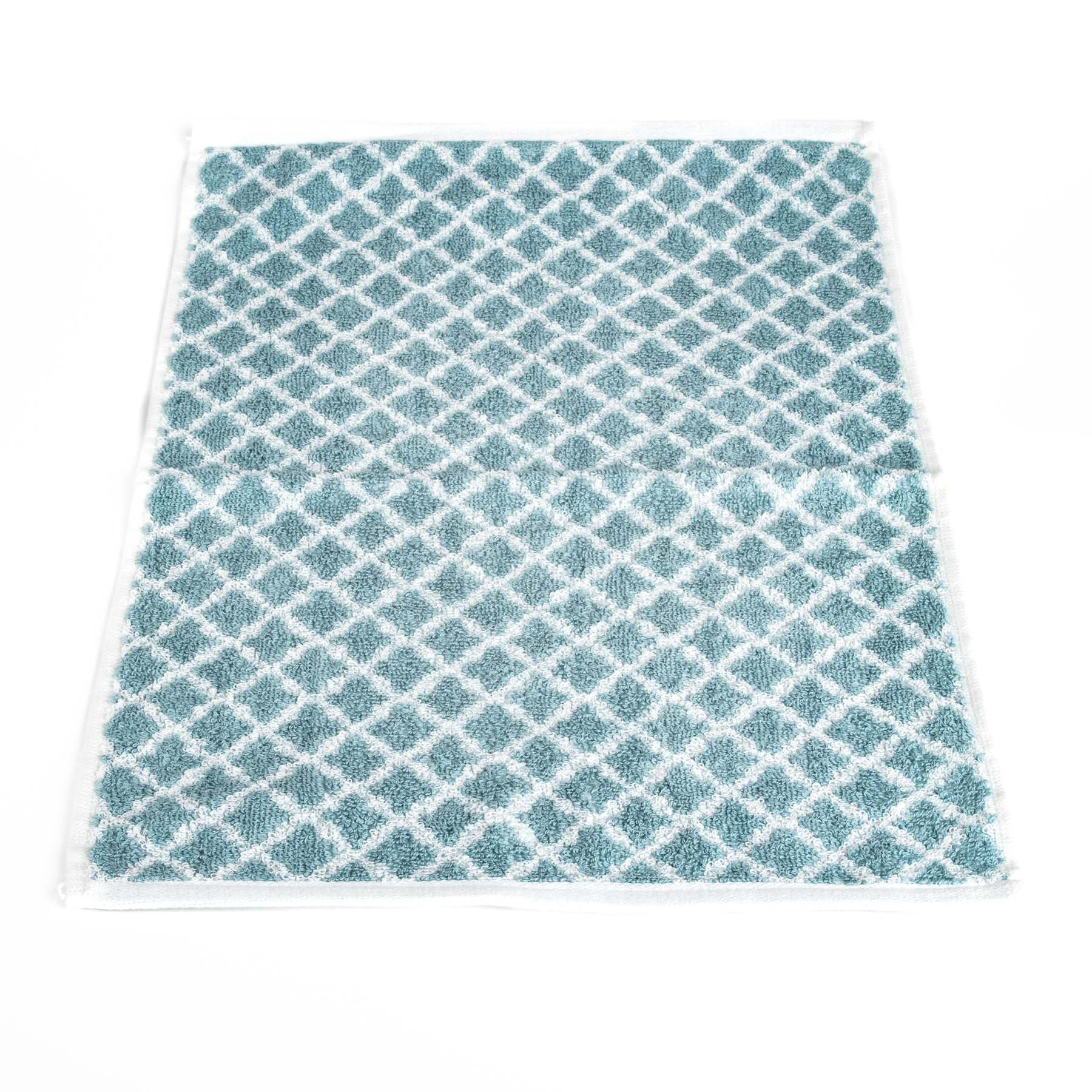 Orbytex dětský froté ručník MODRÁ MŘÍŽKA, 30x50cm