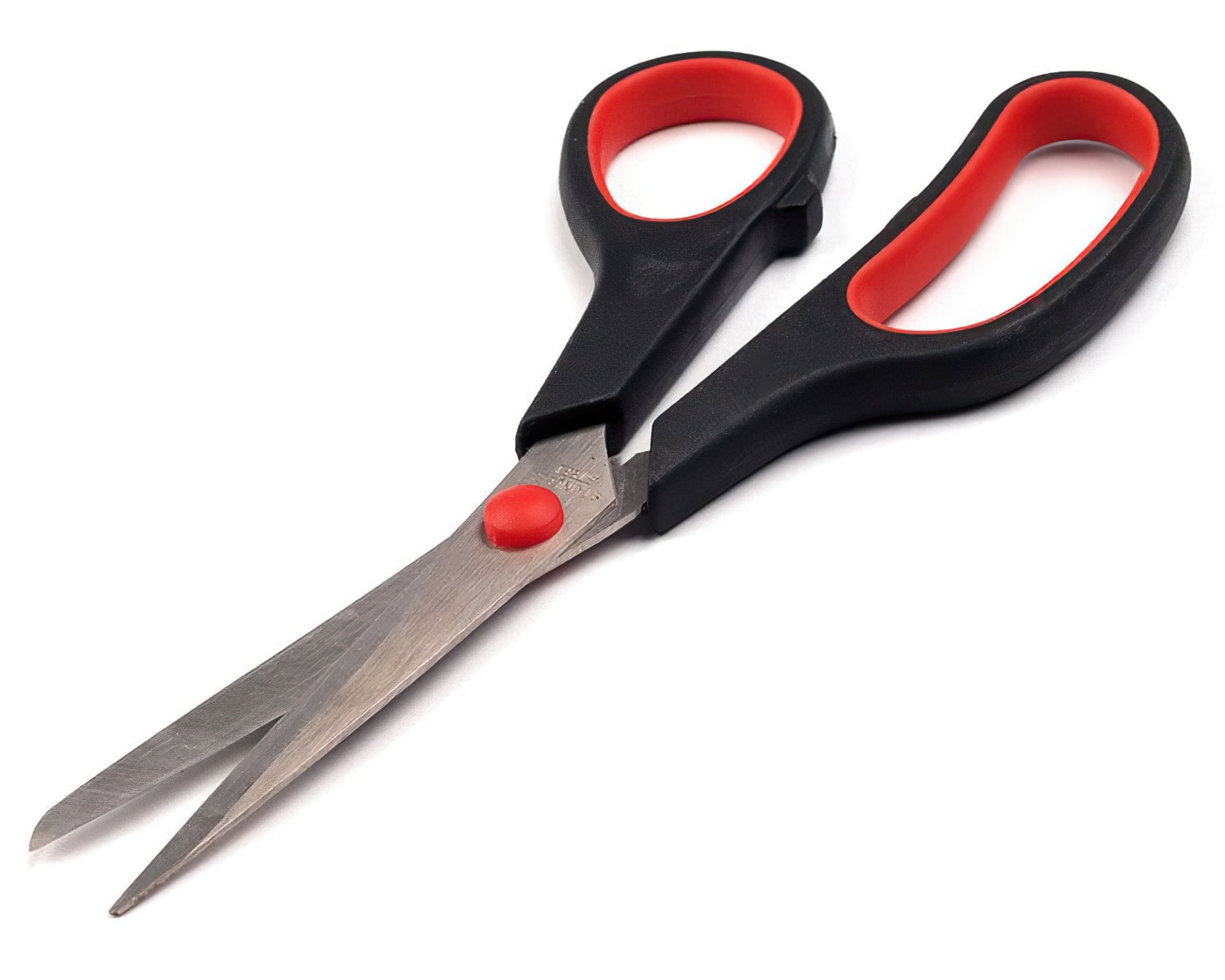 Storex Domácí / krejčovské nůžky 090175, s plastovou rukojetí, délka 20 cm, červeno-černé