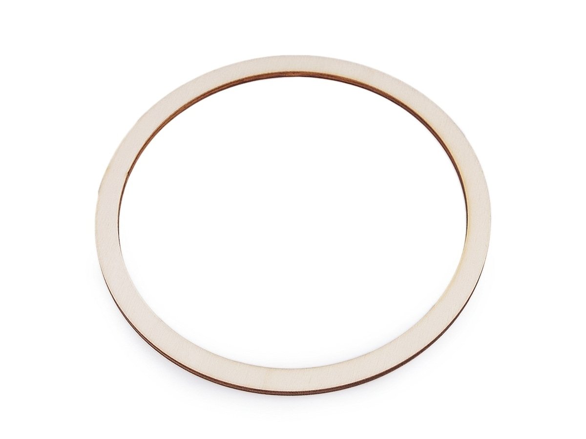 Stoklasa Dřevěný kruh, výřez na lapač snů 790124, světlý, průměr 15cm