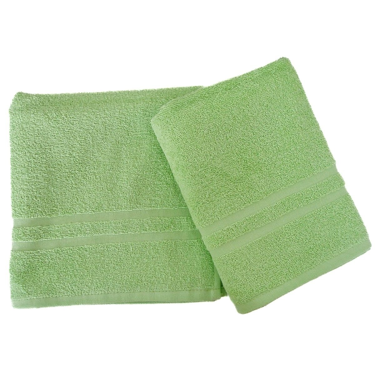 Praktik Froté maxi ručník EMA PRAKTIK, jednobarevný bledě zelený, 60x110cm